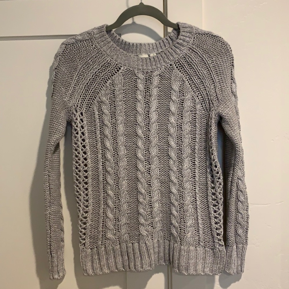 Grey Knit GAP Sweater